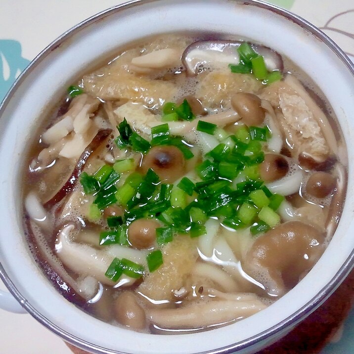 きのこたっぷり♪あんかけうどん++